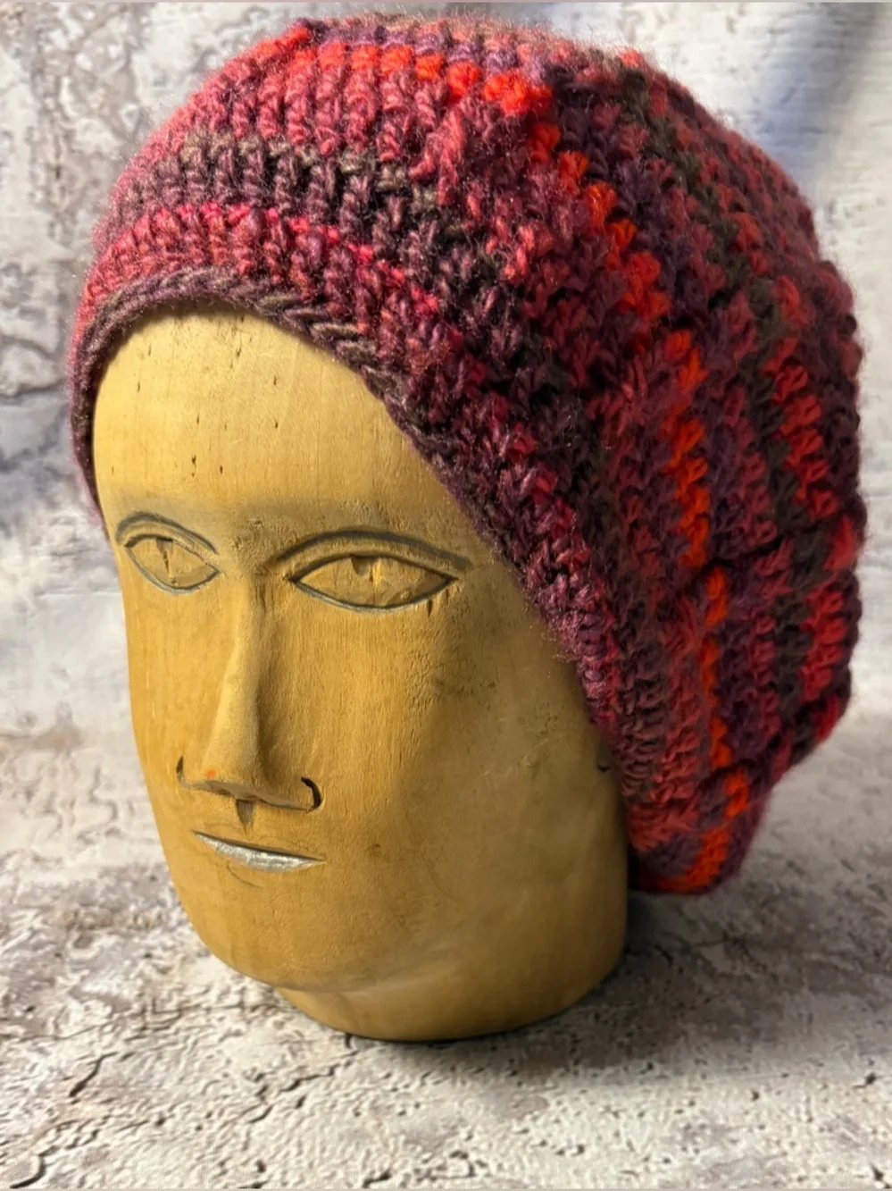 Unisex Crochet Hat, MultiColor, New Handmade